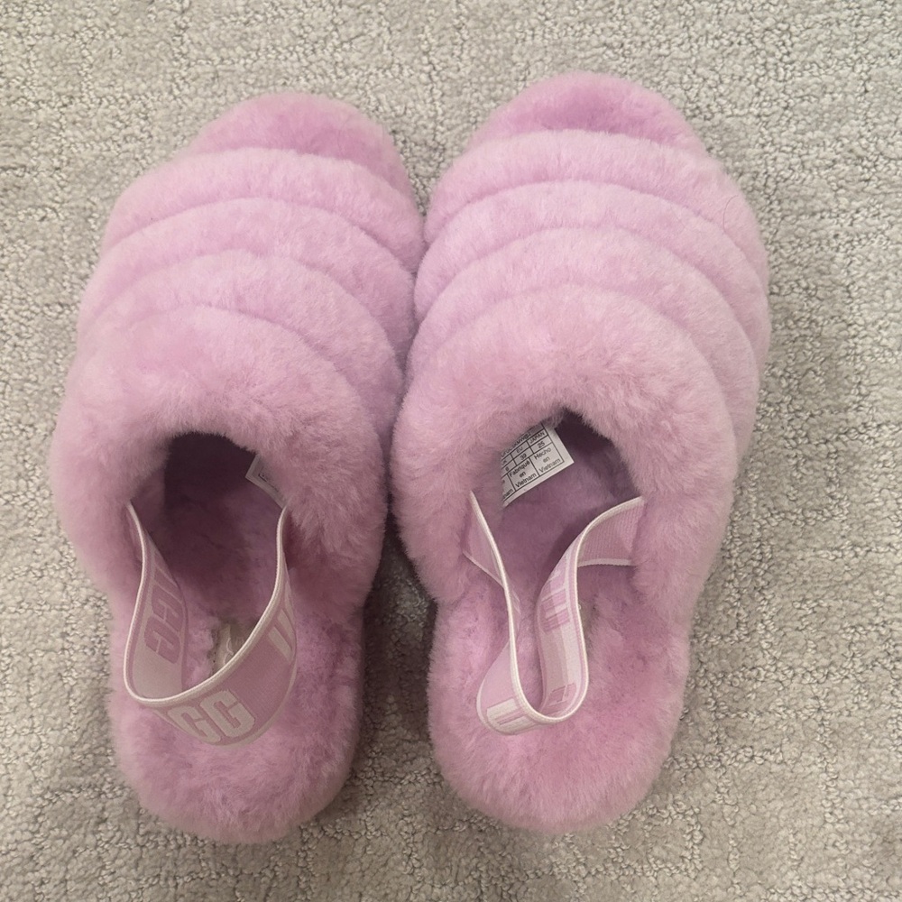 light purple ugg slipers 
never worn